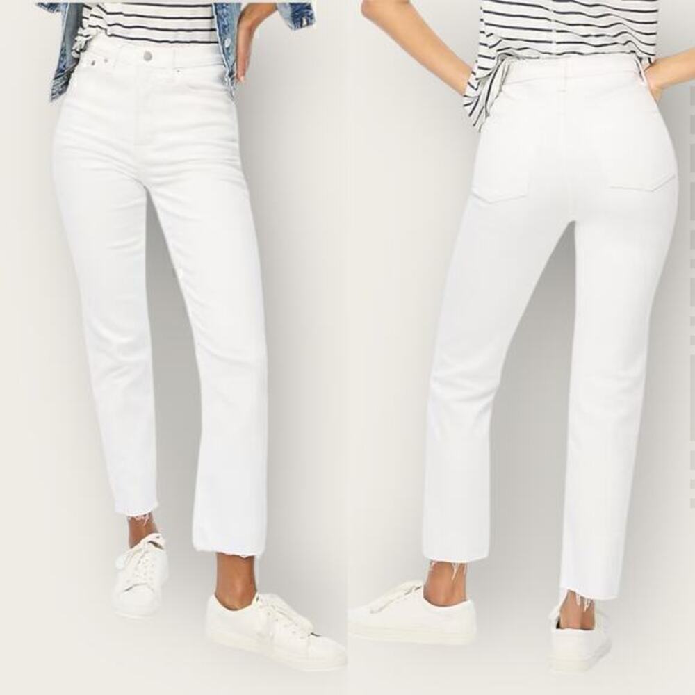J.Crew Factory Petite stovepipe straight jean in signature stretch size 26P NWT
